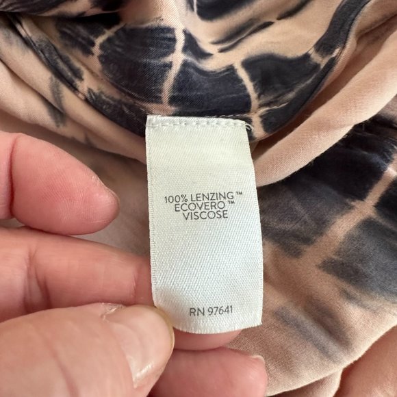 J. Jill Pure Jill Pink and Blue Tie Dye Maxi Dress Sleeveless - Womens Sz Medium - Picture 4 of 8